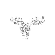 Beautiful Antlers Moose For Icon