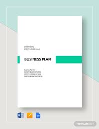 business plan exles sles in pdf