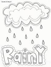 weather coloring pages clroom doodles