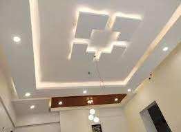 white color coated gypsum false ceiling
