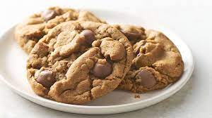 5 Ingredient Peanut Butter Chocolate Chip Cookies gambar png
