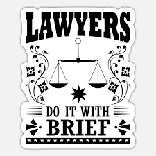 funny lawyer gifts sticker spreadshirt
