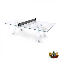 Impatia Lungolinea Glass Table