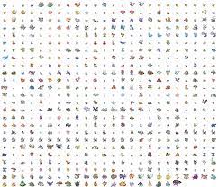 Sprites for all 435 usable(?) pokemon in Sword and Shield. | Pokémon Sword  and Shield