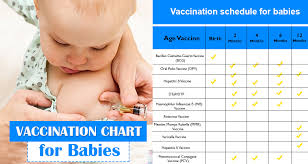 Essential Vaccination Chart For Babies And Kids Newborn