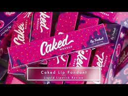 caked lip fondant liquid lipstick