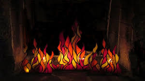 Stained Glass Fireplace Screen Glass
