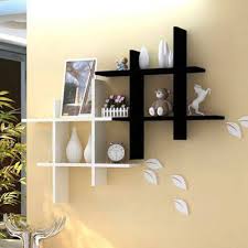 Decorative Corner Wall Shelves Design