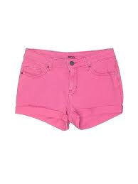 Details About Bdg Women Pink Denim Shorts 28 Plus
