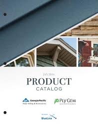 Georgia Pacific 2016 Vinyl Siding And Accessories Catalog By