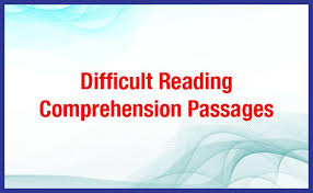 Hello teachers, today share reading comprehension worksheets for teachers and students, on our website you will find short english readings, very practical for learning the language. Difficult Reading Comprehension Passages Pdf Ielts Mbarendezvous Com