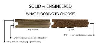 solid hardwood vs engineered flooring