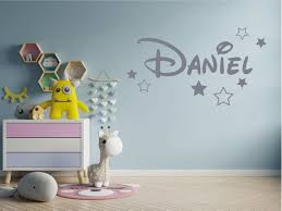 Name Wall Decal Disney Inspired Font