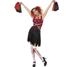zombie cheerleader kostüm für damen