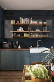 Farrow and ball kitchen cabinet colours one question that i am constantly asked by you lovely lot is which paint colours to use on your kitchen cabinets. Moody Kitchen In Blue Hues Farrow Ball Hague Blue And Inchyra Blue Moody Kitchen Kitchen Design Blue Kitchen Designs