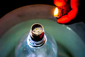 However, a homemade gravity bong typically consists of cut up plastic bottles and an aluminum foil the other style of gravity bong is called a waterfall bong. How To Make A Gravity Bong With Items Around Your Home California Weed Blog
