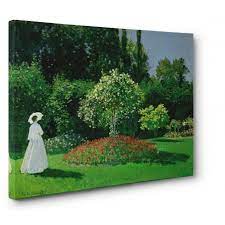 Claude Monet Young Woman In A Garden