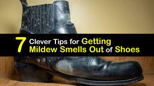 mildew odors in shoes get rid of