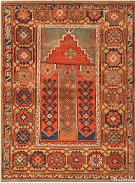 antique turkish konya prayer rug 71787