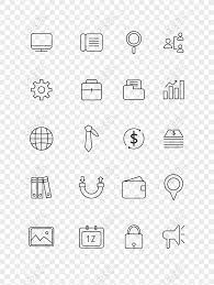 white icons png images with transpa