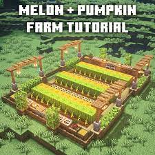 How to farm animals in minecraft. Executivetree Minecraftbuilds Posted On Instagram Minecraft Melon And Pumpkin Farm Tutori In 2020 Minecraft Blueprints Minecraft Construction Minecraft Architecture