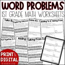 And Subtraction Word Problem Worksheets