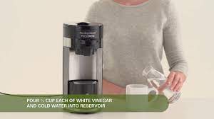 Keep ground coffee below max fill line to prevent overflow. Flexbrew Care Cleaning From Hamilton Beach Youtube