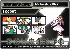 With this you can be fully prepared to tell the world that you are a master pokémon trainer. Trainer Card Maker Now With Added Goomy Pokecharms