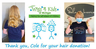 Maybe you would like to learn more about one of these? Hair Donation From Cole Wigs4kids Of Michigan Blog And News