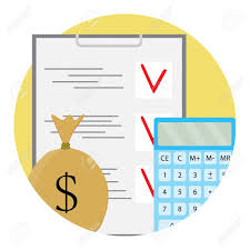 Finance Plan And Calculating Budget And Balance Vector