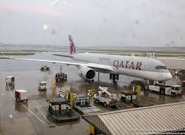 qatar airways airbus a350 900 at boston
