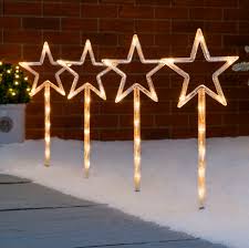 star path lights set outdoor