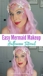 easy mermaid makeup halloween tutorial