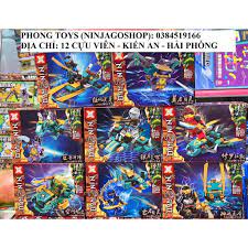 Chính hãng] Lắp ráp xếp hình Lego Ninjago SX 2042 Season Phần 14 : Rồng  Thần Jungle của Ninja Lloyd trọn bộ 8 hộp