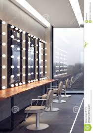 Modern Interior Design Of Salon Stock Image Image Of