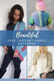 42 Free Crochet Shrug Patterns Allfreecrochet Com