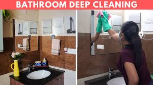 how to deep clean bathroom tiles