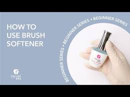 how to use brush softener revel nail