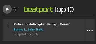 Benny L Scores First Ever D B Beatport Number One