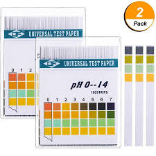 Mothers Day Gift 2pcs Ph Test Strips 100ct Quick And Accurate Result Measure Full Range 0 14 Universal Ph Test Paper Strips For Test Body