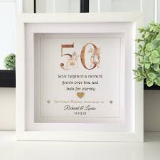 personalised wedding anniversary frame
