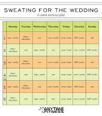 Wedding Workout Plan