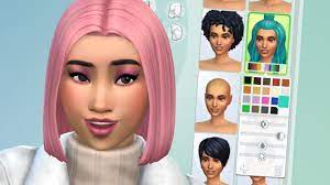 hair color sliders in the sims 4