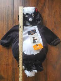 nwt hyde and eek infant costume skunk