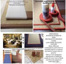 reversible cotton carpet binding tape