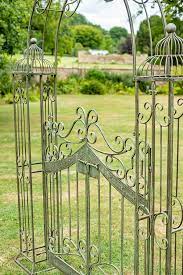 Vintage Garden Arch With Gates