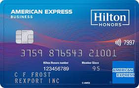 amex hilton honors business card review