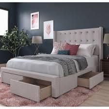 bed frame with storage