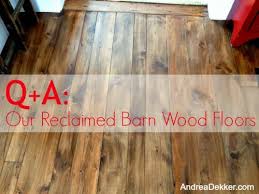 Reclaimed Barn Wood Floors