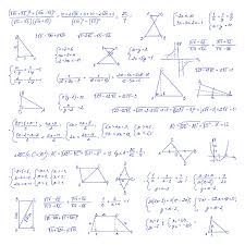 hand drawn mathematical equation with